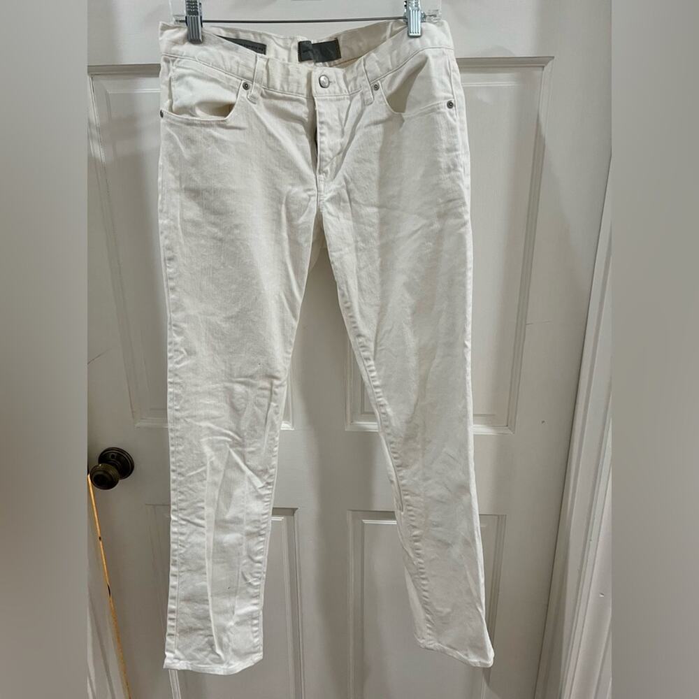Paper Denim & Cloth, cigarette jean, white, size 32